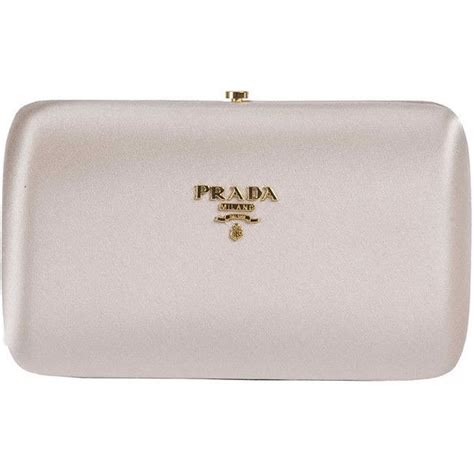 Prada Raso FibbIe Oro Pochette 